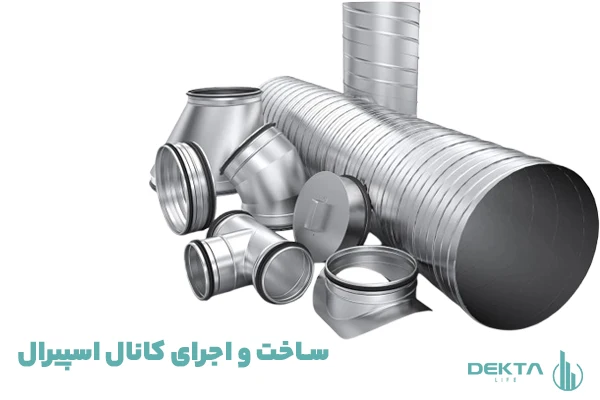 ساخت و اجرای کانال اسپیرال (اکسپوز)
